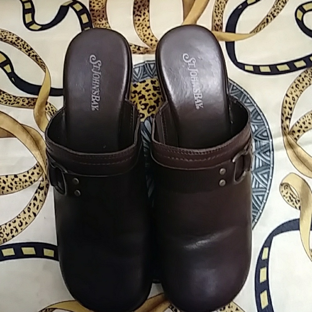 Women's Brown Clogs by St. John's Bay